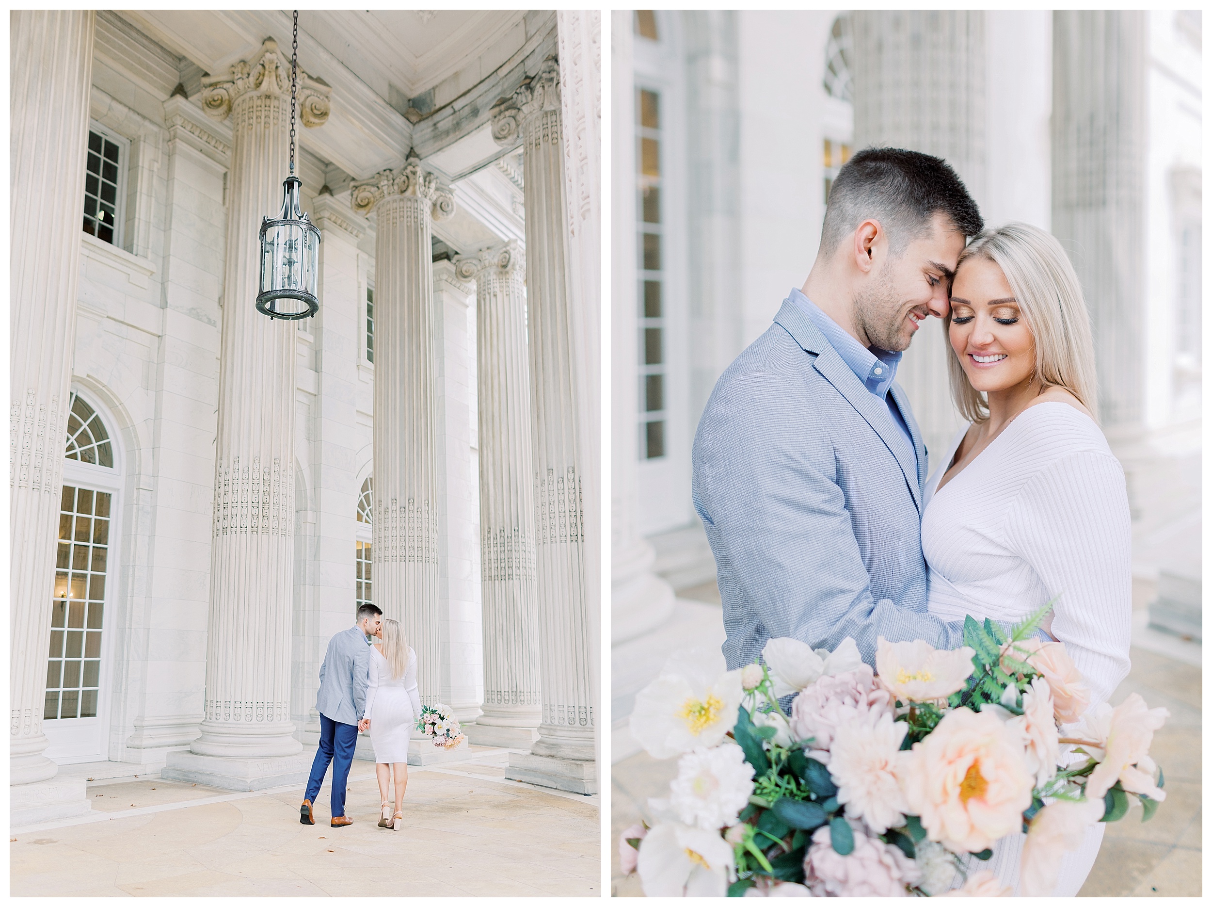 DAR Constitution Hall Engagement | DC Wedding Photographer Kir Tuben