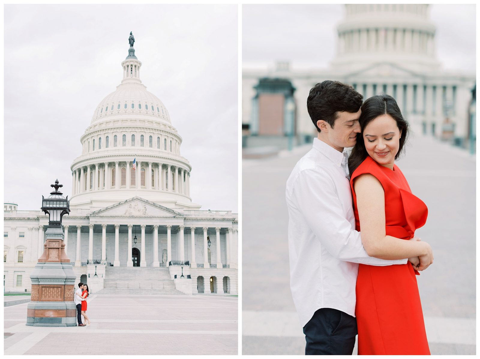 Us Capitol Engagement Photos Capitol Hill Washington Dc Engagement Session Anela And 2284