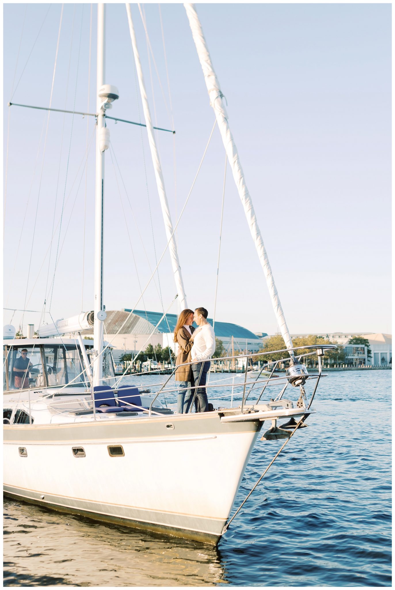 Surprise Boat Proposal | Annapolis Sailboat Proposal | Kate and George