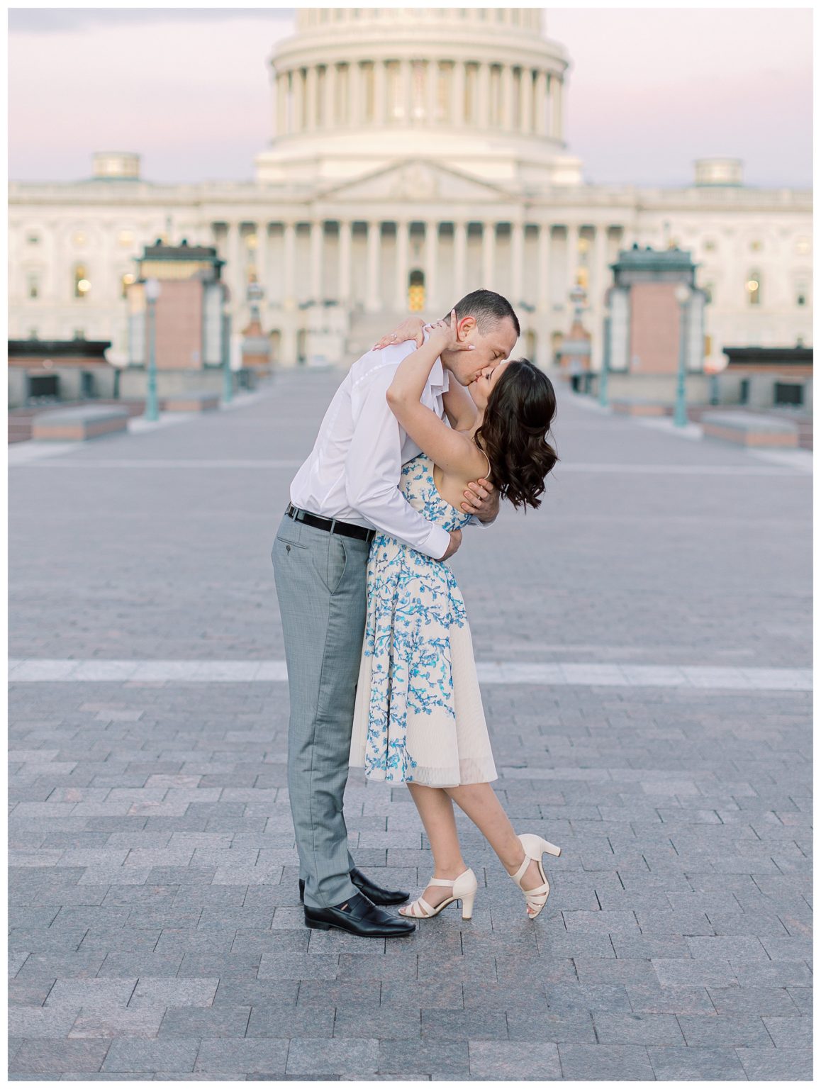 DC Capitol Engagement Session | Capitol Hill Engagement Pictures