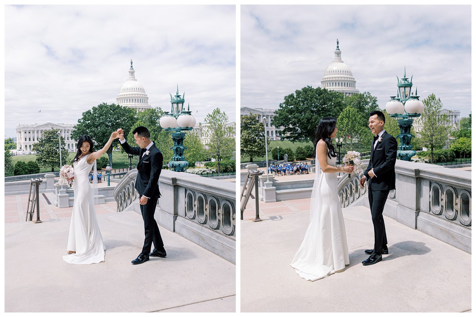 National Mall Elopement | Intimate DC Wedding DC War Memorial | Taine ...