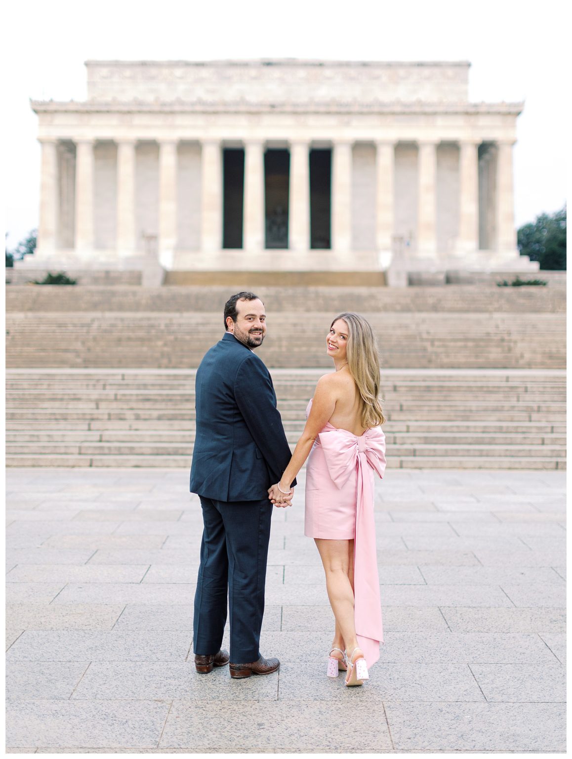 Preppy Dustin Preppy DC Engagement Session | Stylish National Mall Engagement Session ...