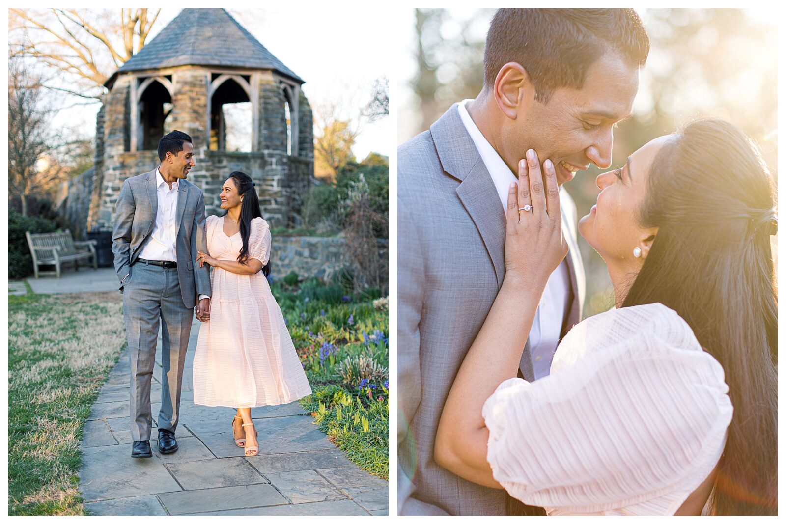 Magnolia Engagement Session | DC Springtime Engagement Session ...