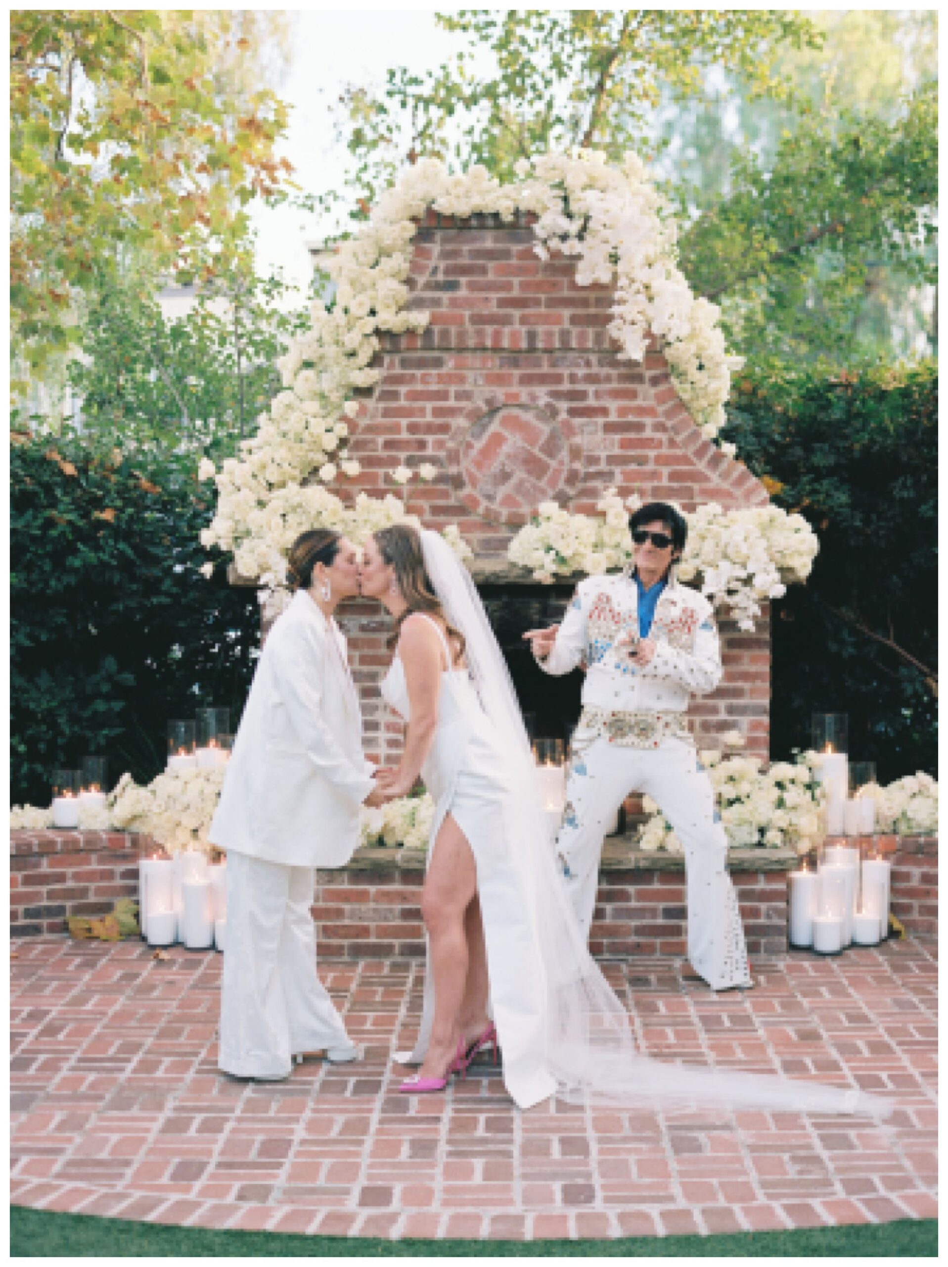 Elvis Wedding | Retro California Elopement | LGBTQIA Wedding Photos ...